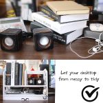 YGYQZ Small Bookshelf for Desktop Storage, Mini Cute Office Desk Shelves White Versatility Organizers for Women, Kids - Image 8